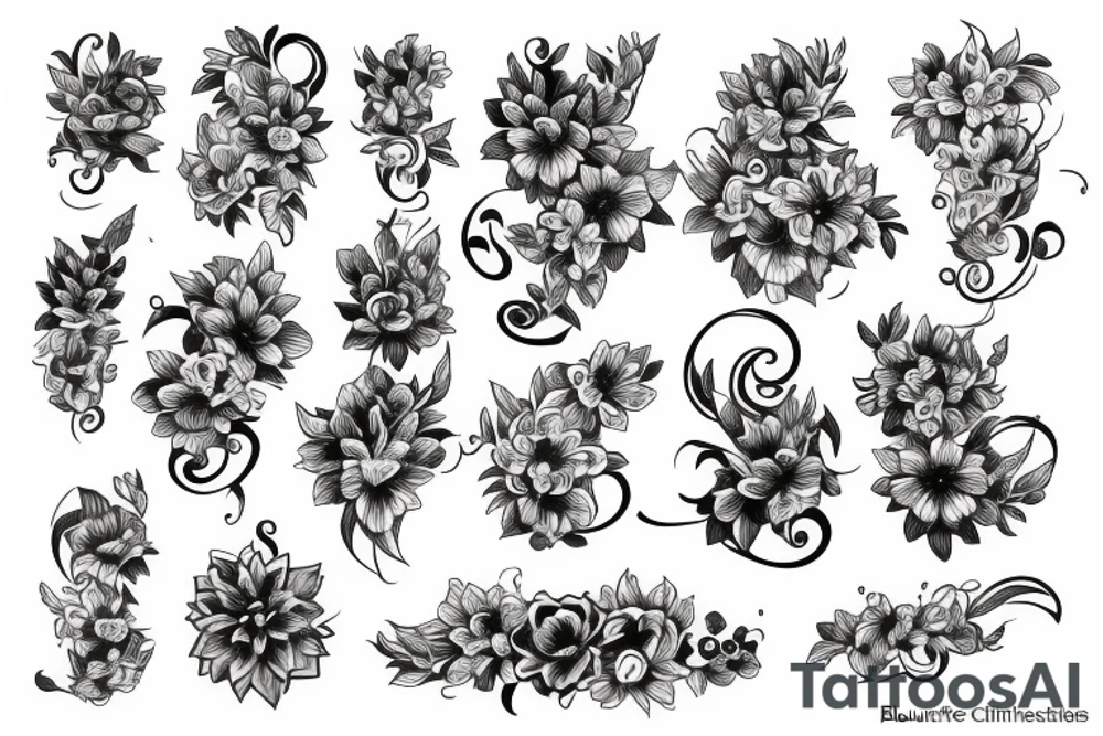 Unendlichkeitsblume tattoo idea