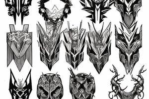 The house of wolves tattoo idea