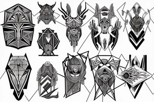 The house of wolves tattoo idea