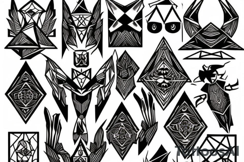 The house of wolves tattoo idea
