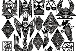 The house of wolves tattoo idea