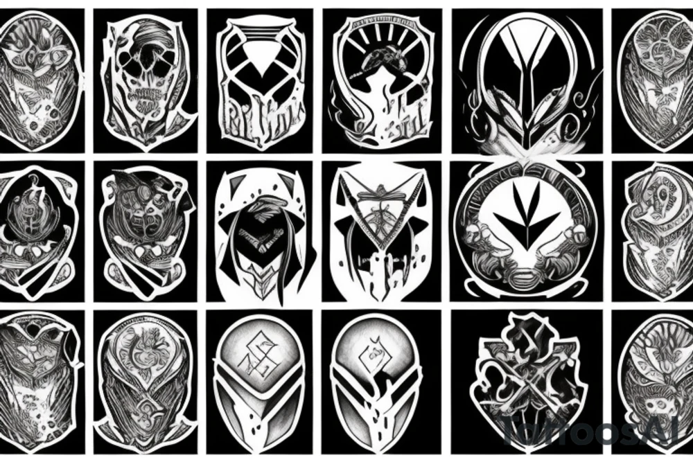 The house of wolves tattoo idea