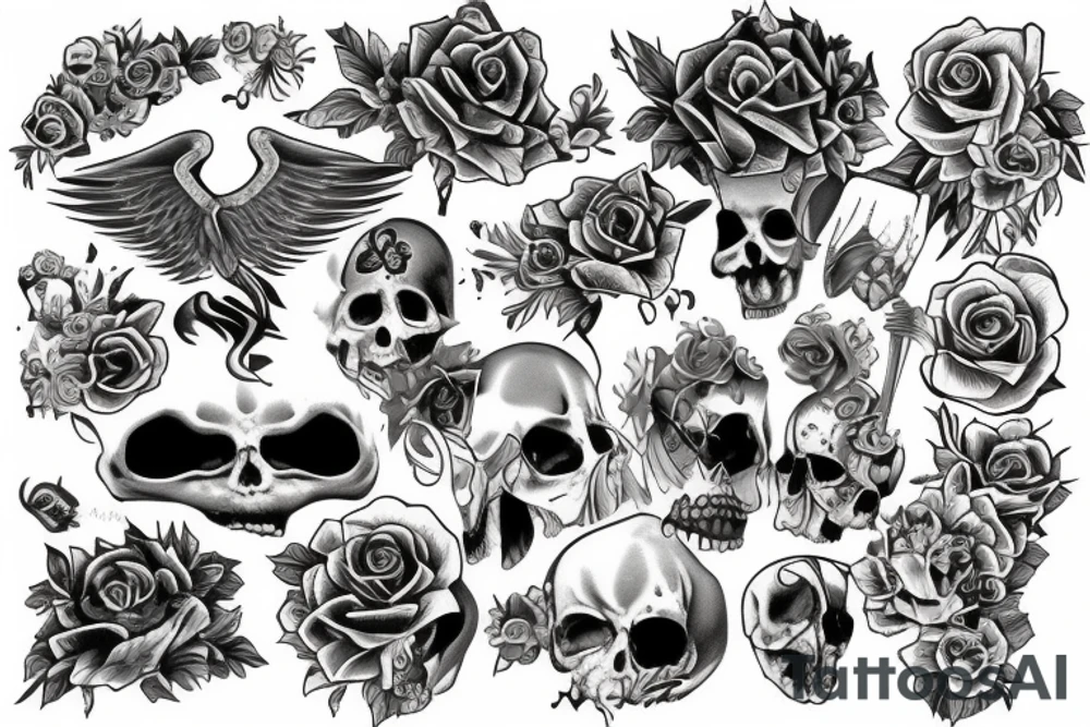 Dona morte tattoo idea