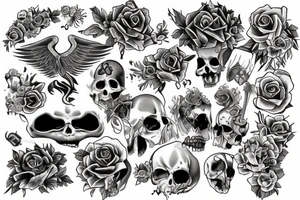 Dona morte tattoo idea