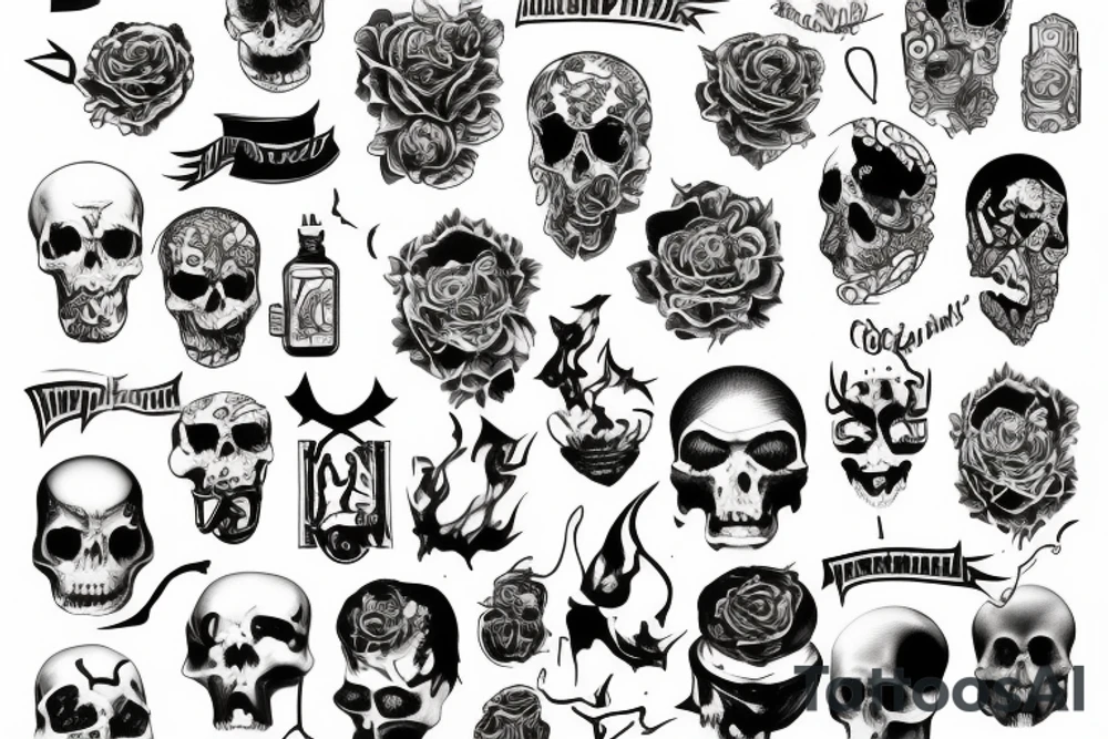 Molotov tattoo idea