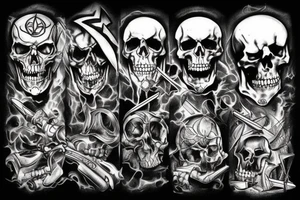 Avenged Sevenfold "This Means War" tattoo tattoo idea