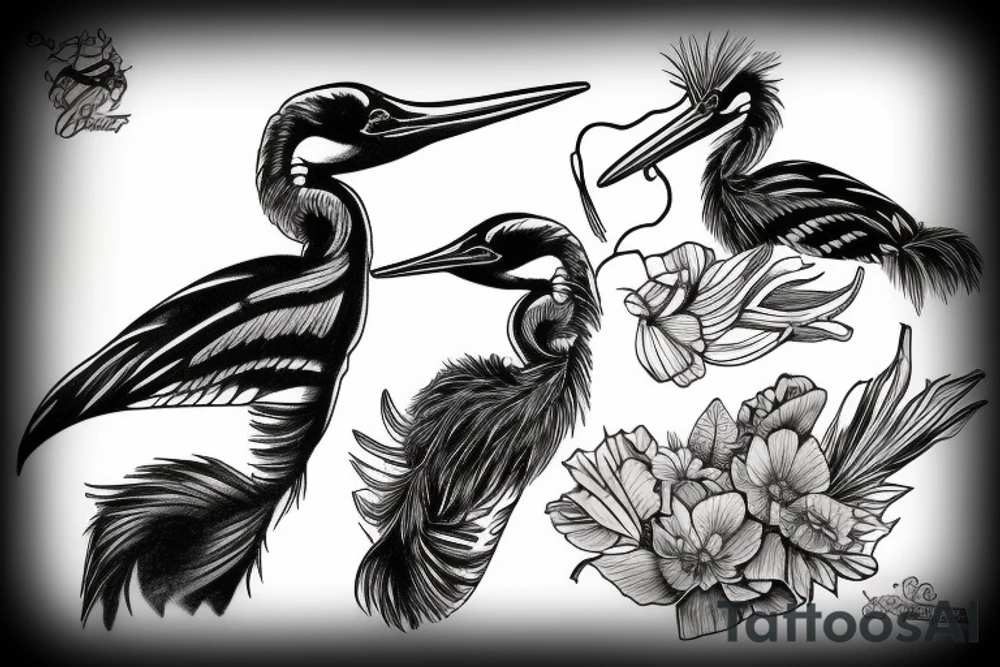 Anhinga tattoo idea