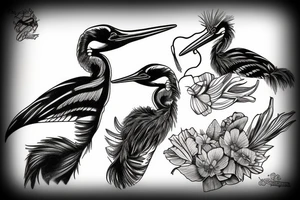 Anhinga tattoo idea