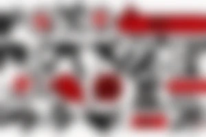 AK-47 crossed out with red sign tattoo idea