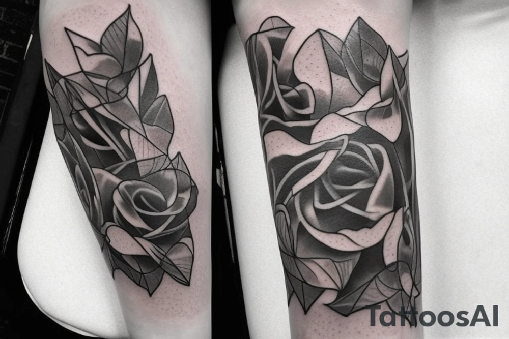 Silk cloth flowing in the wind around other tattoos. I do not want it feminine. This is a large piece as it will be sitting on my rib cage going down to my thigh. Add wings, roses and flames. make it awesome. make it really big tattoo idea