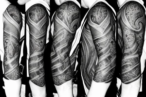 side rib tattoo on a male tattoo idea