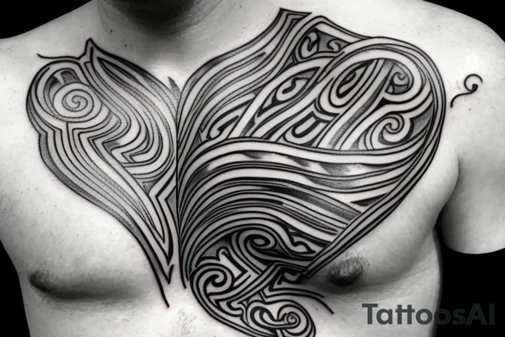 side rib tattoo on a male tattoo idea