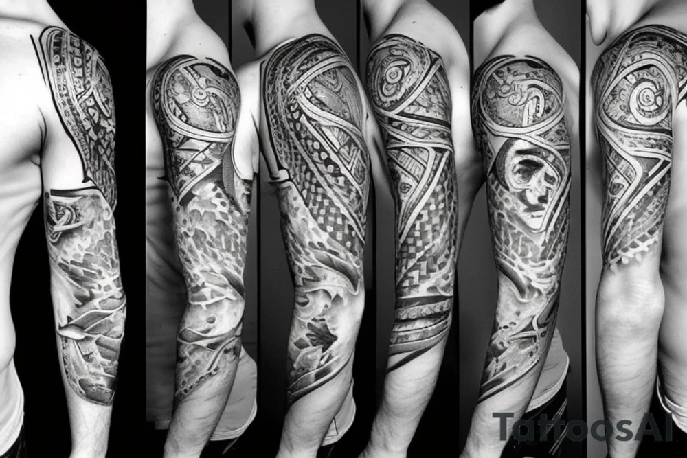 side tattoo on a male tattoo idea