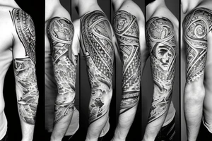 side tattoo on a male tattoo idea