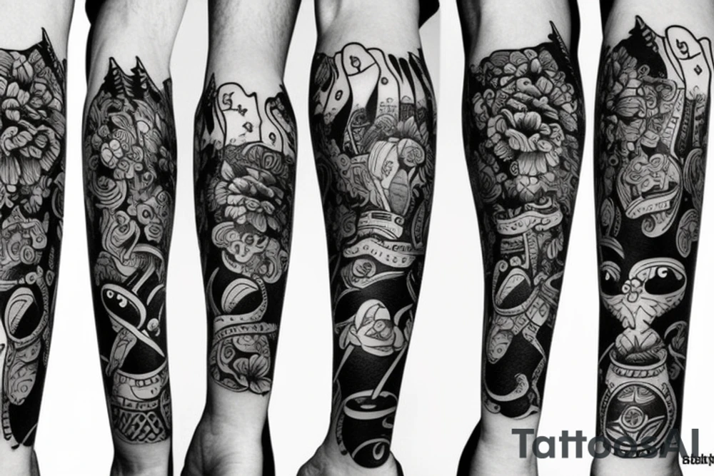 bear tattoo tattoo idea