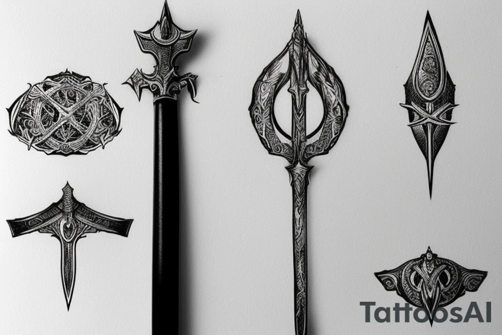 Eowyn’s sword from lord of the rings tattoo idea