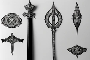 Eowyn’s sword from lord of the rings tattoo idea