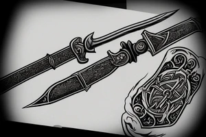 Eowyn’s sword from lord of the rings tattoo idea