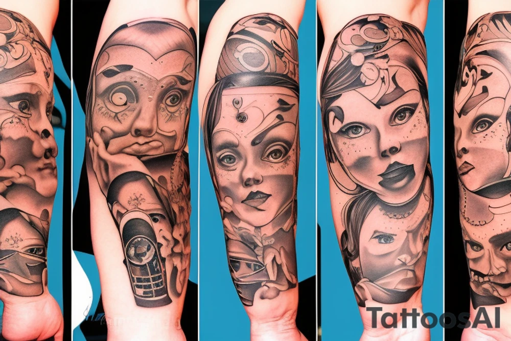 Fat man tattoo idea
