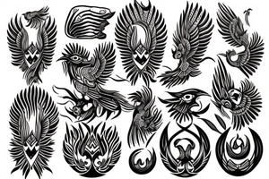 firebird tattoo idea