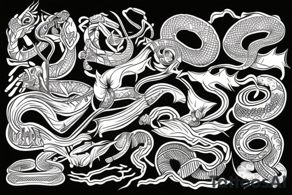 Snake tattoo idea
