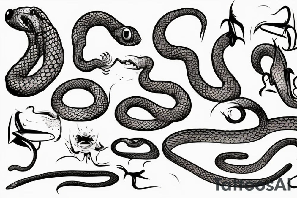 Snake tattoo idea