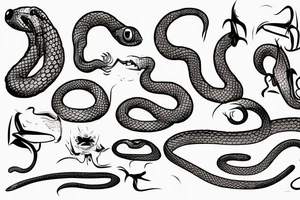 Snake tattoo idea