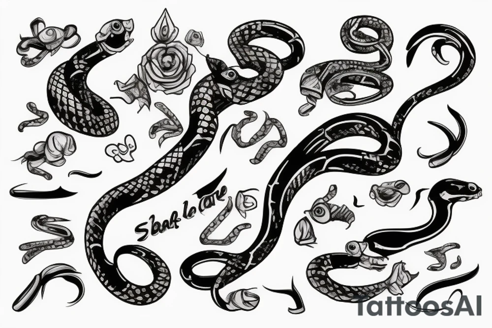 Snake tattoo idea