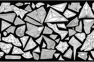 Geometric tattoo idea