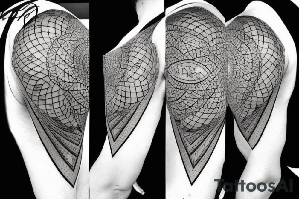 Geometric tattoo idea