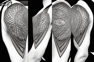 Geometric tattoo idea