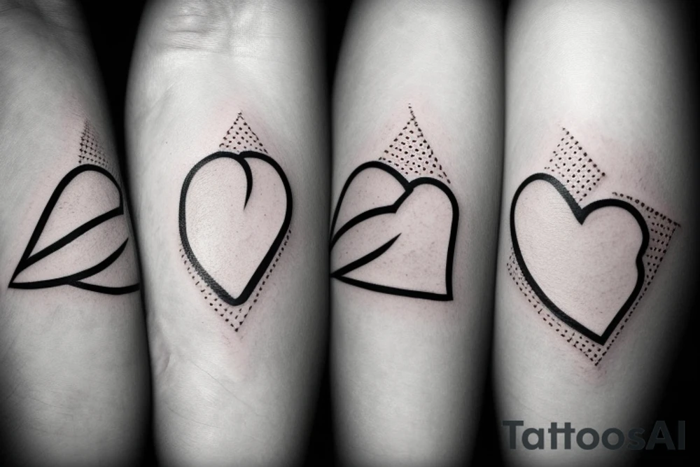 a hand crushing a heart tattoo idea