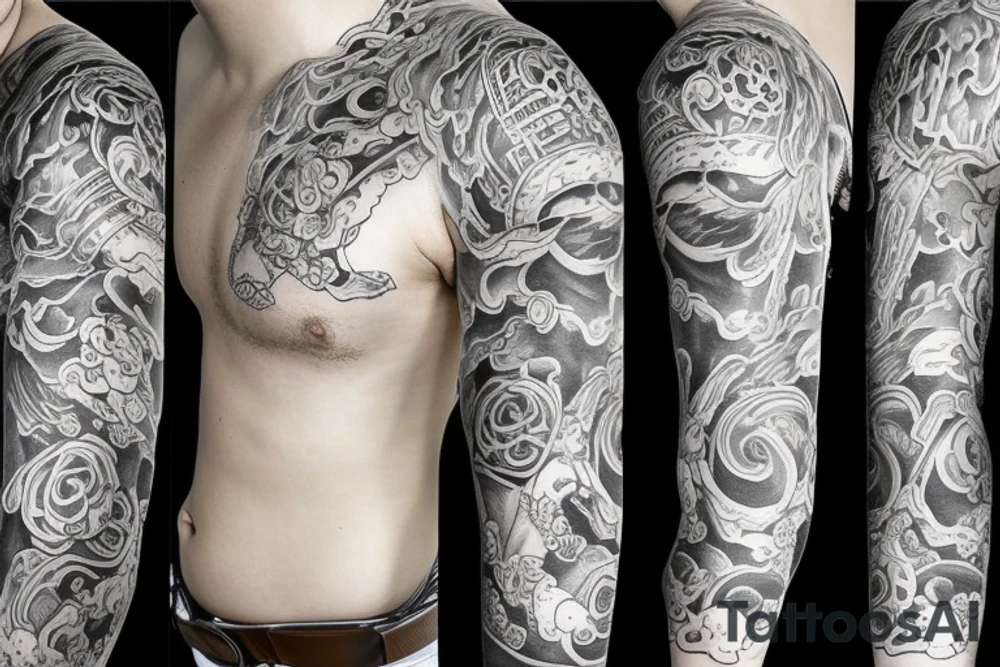 Sleeve tattoo idea