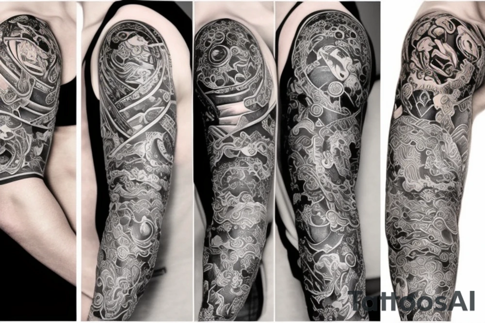 Sleeve tattoo idea