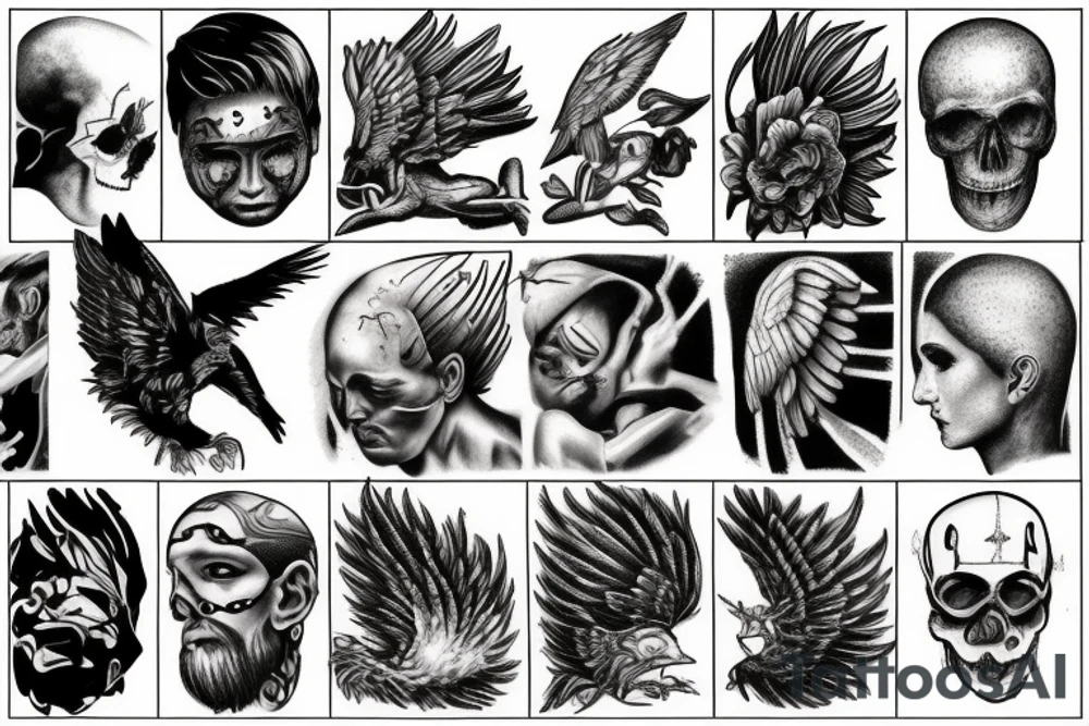 Icarus tattoo idea