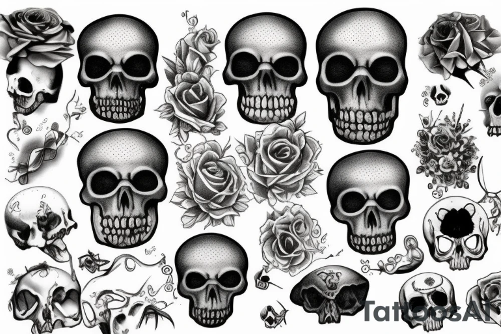 memento mori tattoo idea