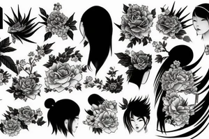 Japanese realism tattoo idea