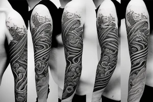 Samurai sword tattoo idea