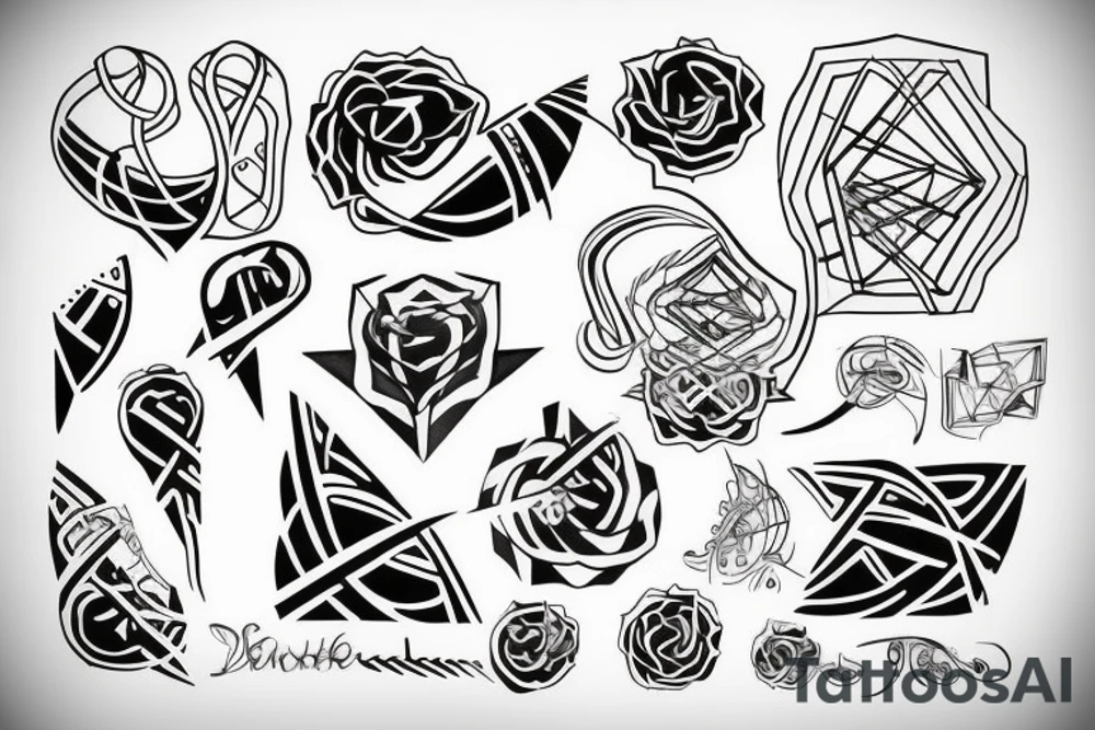 DNA that shows a genetic defect tattoo idea