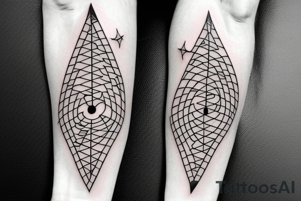 music notes guitar dna tattoo idea
