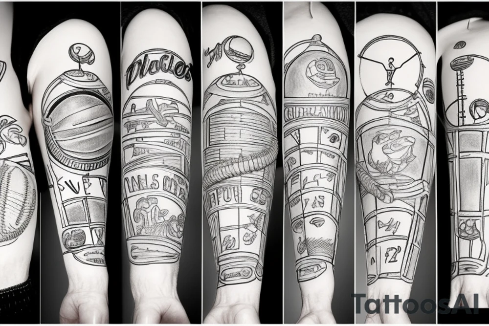 Baseball tattoo idea