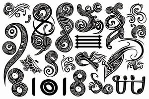 music clef tattoo idea