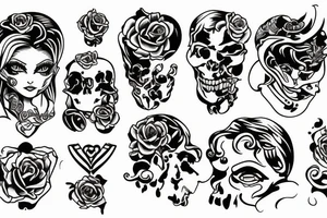 apple tattoo idea