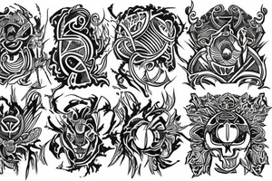 magic tattoo idea