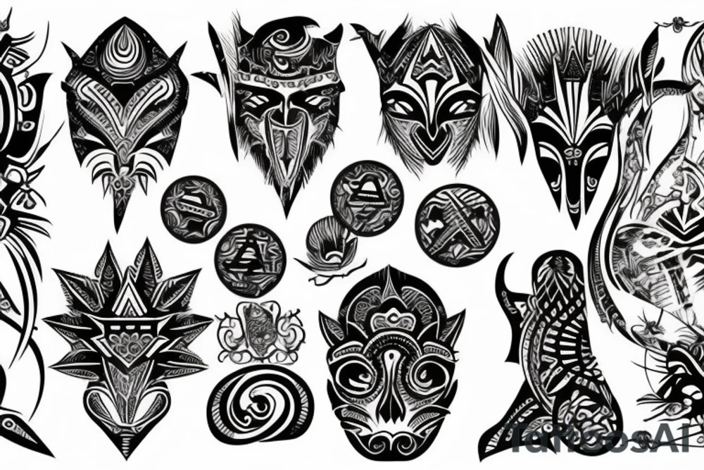 magic tattoo idea