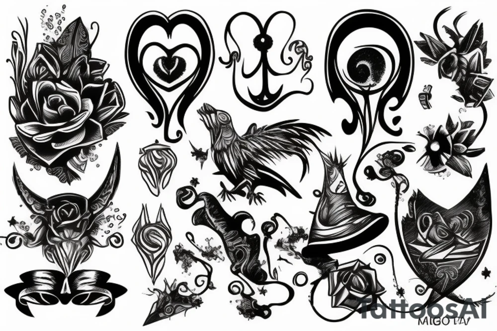 magic tattoo idea