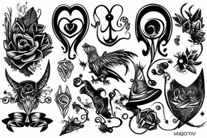 magic tattoo idea