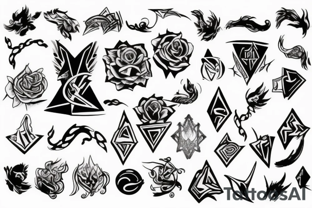 magic tattoo idea