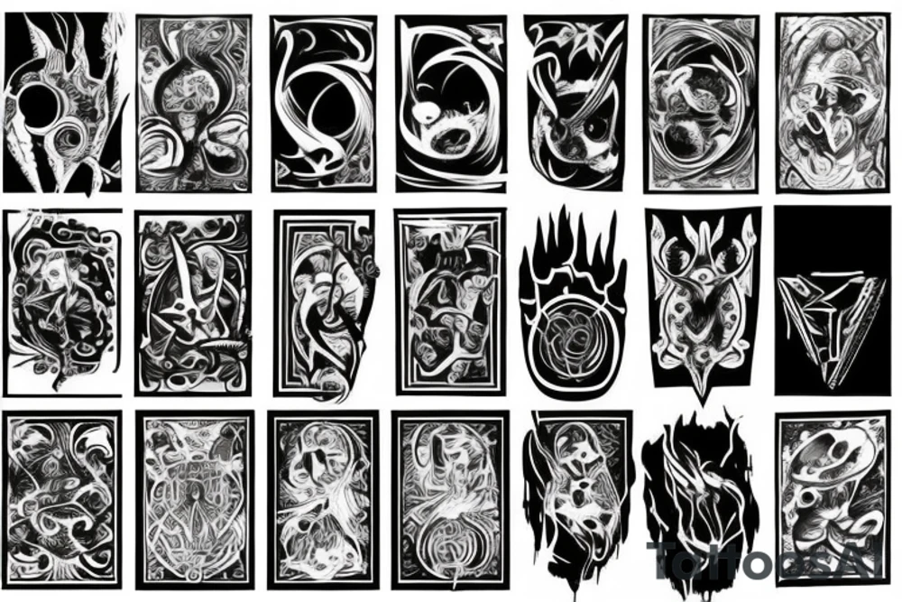 magic tattoo idea
