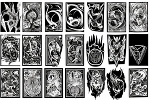 magic tattoo idea